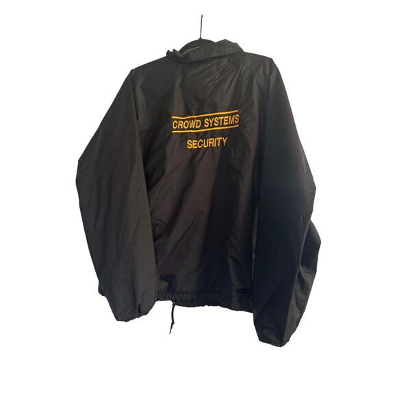 GUC Port Authority Sport Tek Lined Windbreaker Jacket Security Snaps Size XLarge - Picture 2 of 6